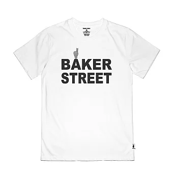 【U】BAKER STREET貝克街 - LOGO PRINTED009SSBCT(二色可選)S - 白色