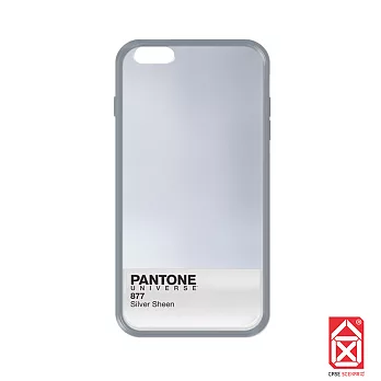 CASE SCENARIO PANTONE iPhone 6/6S Plus 全包覆式保護殼 (光澤銀)