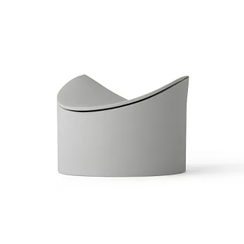 【MENU 丹麥設計家居】Phold 柔軟置物盒（圓、麻灰）