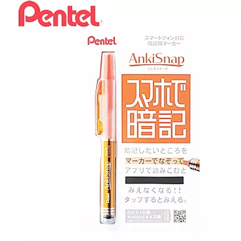 日本Pentel飛龍暗記筆SMS1-F螢光筆重點筆考題筆