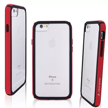 iPhone 6/ 6S/ 7/ 8 (4.7吋) 波塞頓系列 耐撞擊雙料防摔殼紅色