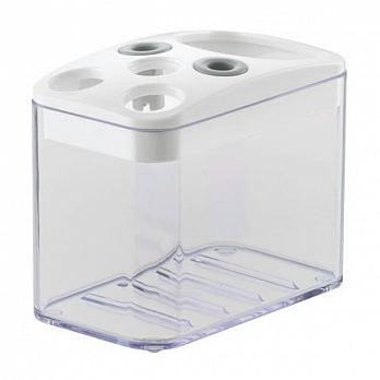 Richell利其爾/HAYUR清潔牙齒用品收納架(白)