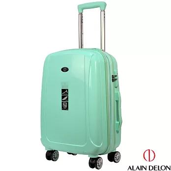 ALAIN DELON 亞蘭德倫 20吋旅者風情系列旅行箱(藍綠)20吋藍綠色