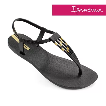 IPANEMA PREMIUM SUNRAY 黑標系列優雅風尚T字涼鞋US7黑色