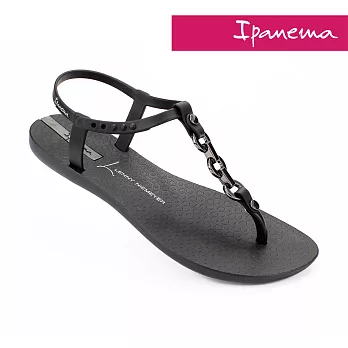 IPANEMA LENNY UNITY FEM 典雅蘭妮T字涼鞋US6黑色