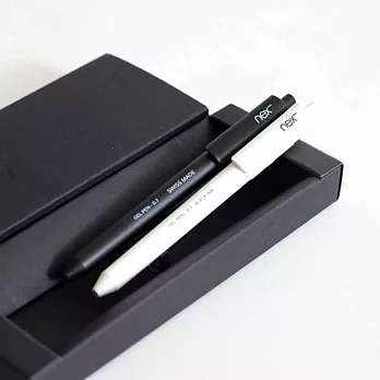 PREMEC | 瑞士膠墨筆 黑白對筆組 氣質黑禮盒裝