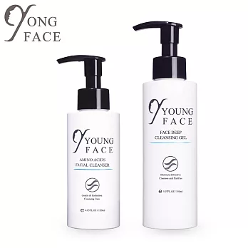 【YONG FACE 雅菲思】深層淨顏淨膚一組(妝凝膠150ml+淨膚乳120ml)