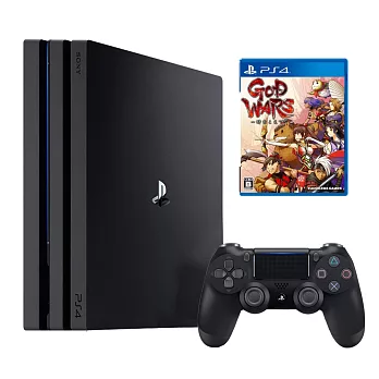 SONY PS4 Pro主機 71171TB-極致黑+GOD WARS ~超越時空~ - 中文版