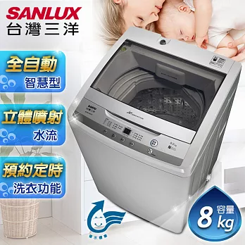 【SANLUX台灣三洋】媽媽樂8kg單槽洗衣機 ASW-95HTB