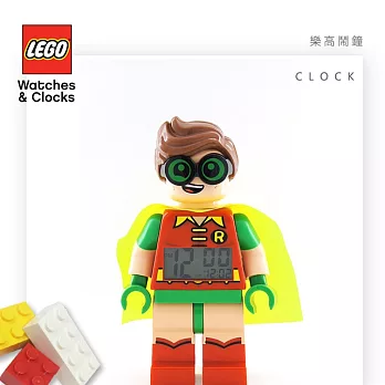 LEGO樂高 鬧鐘公仔系列 樂高蝙蝠俠電影 羅賓 9009358