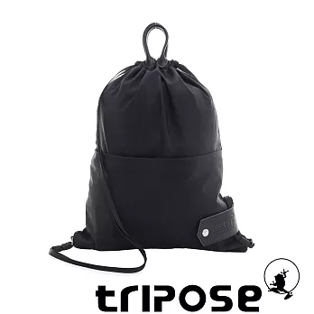 tripose 微旅超輕量可攜式折疊後背包-黑