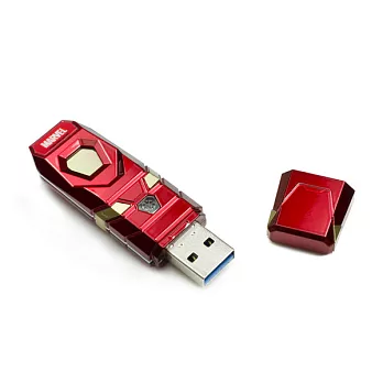 達墨 TOPMORE 漫威系列指紋辨識碟(鋼鐵人/美國隊長) USB3.0 64GB鋼鐵人