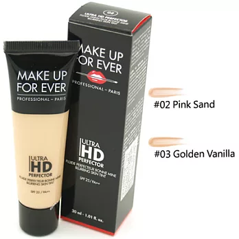 MAKE UP FOR EVER ULTRA HD超進化無瑕柔焦粉底乳SPF25PA++(30ml)#02