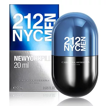 Carolina Herrera 212紐約小膠囊系列 都會男性淡香水20ML 16年