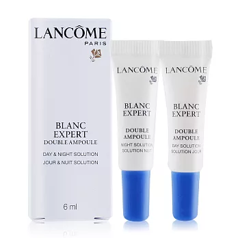 LANCOME 蘭蔻 激光煥白亮顏日夜雙精萃(3mlX2)-百貨公司貨