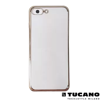 TUCANO ELEKTRO 超薄PC硬式保護殼 iPhone7 Plus/8 Plus(5.5吋)香檳金