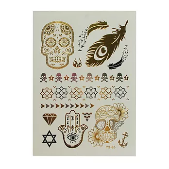 Snatch 墨西哥亡靈節金屬刺青貼紙 / Los Días de los Muertos Metellic Tattoo Stickers