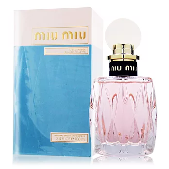 MIU MIU Leau Rosee 粉色嬉遊淡香水(100ml)