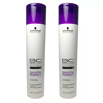 Schwarzkopf 施華蔻 BC完美柔光 洗髮露 250ml (2入)