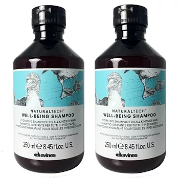 Davines達芬尼斯 樂活紫橘洗髮露250ml(2入)