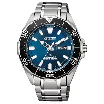 CITIZEN 鈦金屬防水機械男腕錶-NY0070-83L