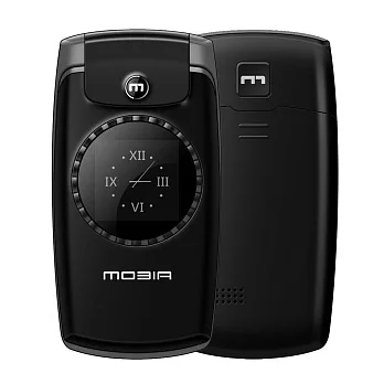 MOBIA M900 雙螢幕2.4吋無照相折疊手機黑色