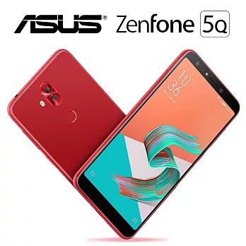 ASUS ZenFone 5Q ZC600KL (4G/64G)超廣角四鏡頭雙卡機※送保貼+內附透明軟殼※紅