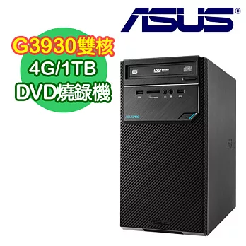ASUS華碩 D320MT Intel G4560雙核 1TB大容量燒錄電腦 (D320MT-0G3930007D)