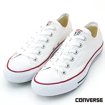 Converse Chuck Taylor All Star帆布鞋 中性款US5.5白色