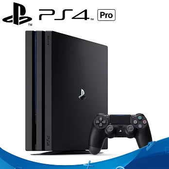 SONY PS4 Pro主機CUH-7117系列1TB 顏色任選+VR 豪華全配組 (CHU-ZVR1TCM)加贈VR綠洲遊戲*1主機-極致黑