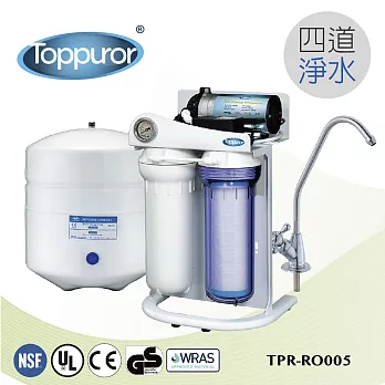 【泰浦樂 Toppuror】流線型RO逆滲透純淨水機 (含安裝) TPR-RO005