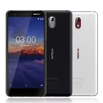 Nokia 3.1 (2G/16G)八核心5.2吋全螢幕智慧機※送NOKIA筆記本+支架※黑