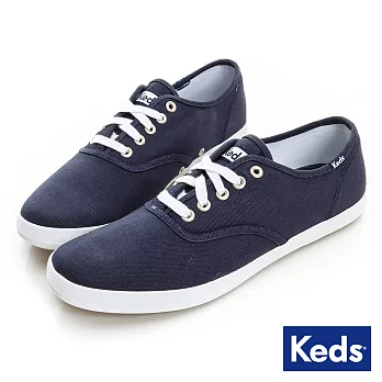KEDS - CHAMPION 經典帆布鞋-海軍藍US10海軍藍