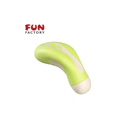 FUN FACTORY 哈妮路亞小淘器-女性外部情趣按摩器(香草白/草綠)(電池式)香草白/草綠