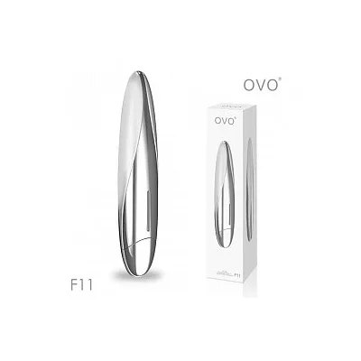 德國OVO-F11 緋聞 5段變頻 多功能 G點震動按摩棒-白色