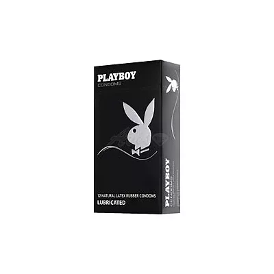 PLAYBOY-花花公子 保險套-潤滑快感型(12入裝)