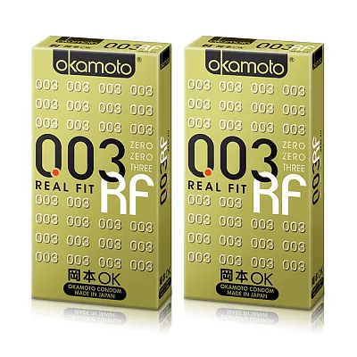 【岡本okamoto】003 RF極薄貼身 6片裝_2入組