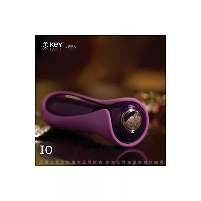美國KEY Io艾歐 5頻雙造型精品按摩棒-紫