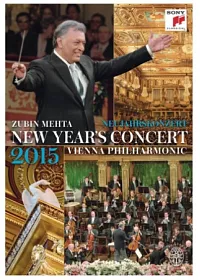 祖賓．梅塔 & 維也納愛樂/2015維也納新年音樂會 DVD