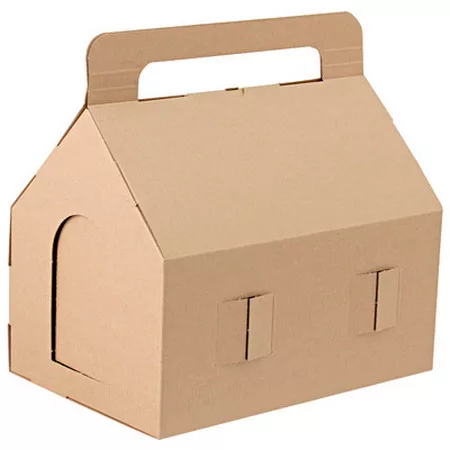 [MUJI 無印良品]房屋型禮物盒/L