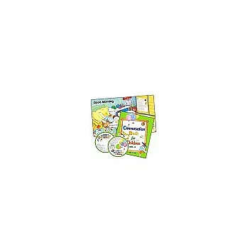 Conversation Book for Children我的一天(精裝書+兩片CD)