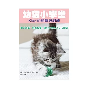 幼貓小學堂:Kitty的飼養與訓練