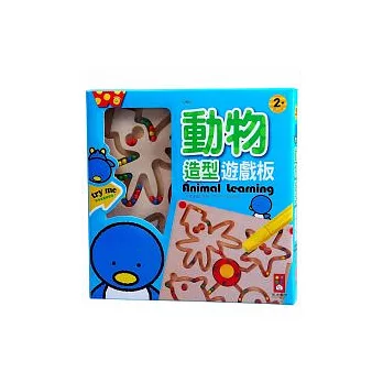 動物造型遊戲板:木製