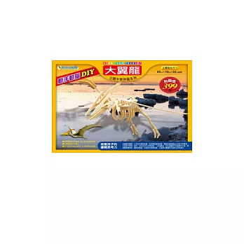 大立體木質拼圖:大翼龍