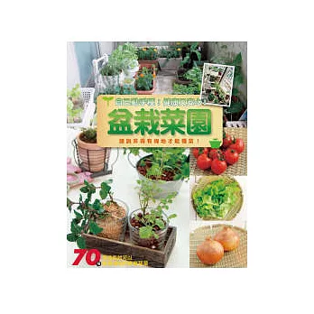 盆栽菜園:自己動手種!健康又安心!