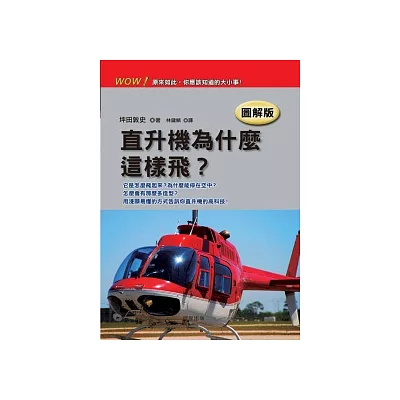 直升機為什麼這樣飛?(圖解版)