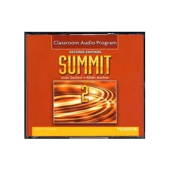 Summit 2/e (2) Classroom Audio Program(Audio CDs/6片)