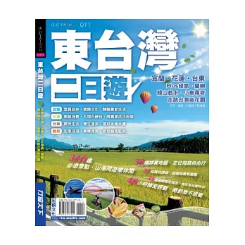 東台灣二日遊:食.宿.玩.買樂遊全攻略