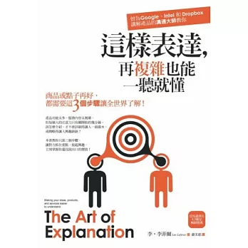 這樣表達,再複雜也能一聽就懂!商品或點子再好,都需要這3個步驟讓全世界了解