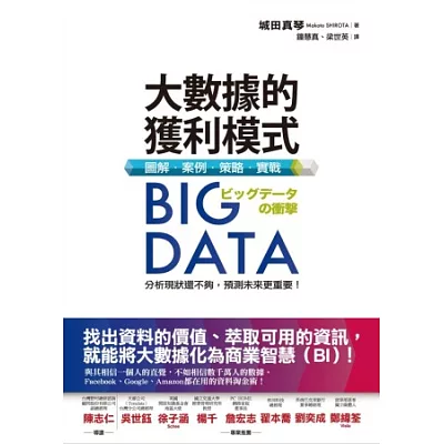 Big Data大數據的獲利模式:圖解.案例.策略.實戰